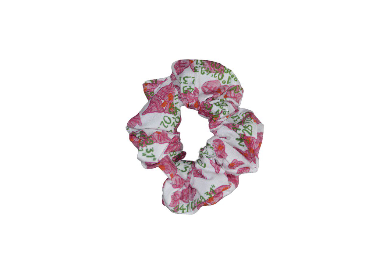 Scrunchies Bouganville Bianco